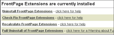 Modify Extensions