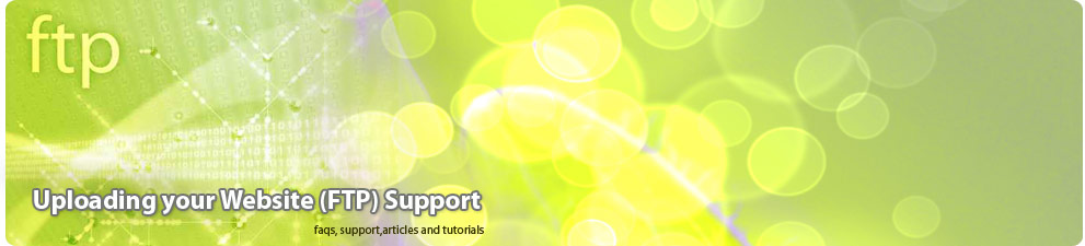 Uploading your website support, faqs, tutorials