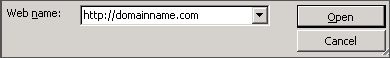 Domain Name or IP Address