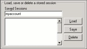 saved sessions