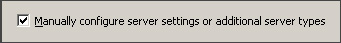 Manually Configure Email Account