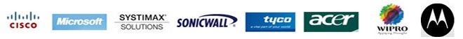 Cisco, Microsoft, Sonicwall, Tyco, Acer, Wipro, Motorola