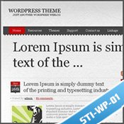 wordpress Template - STI-WP-01